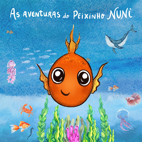 Capa As Aventuras do Peixinho Nuni