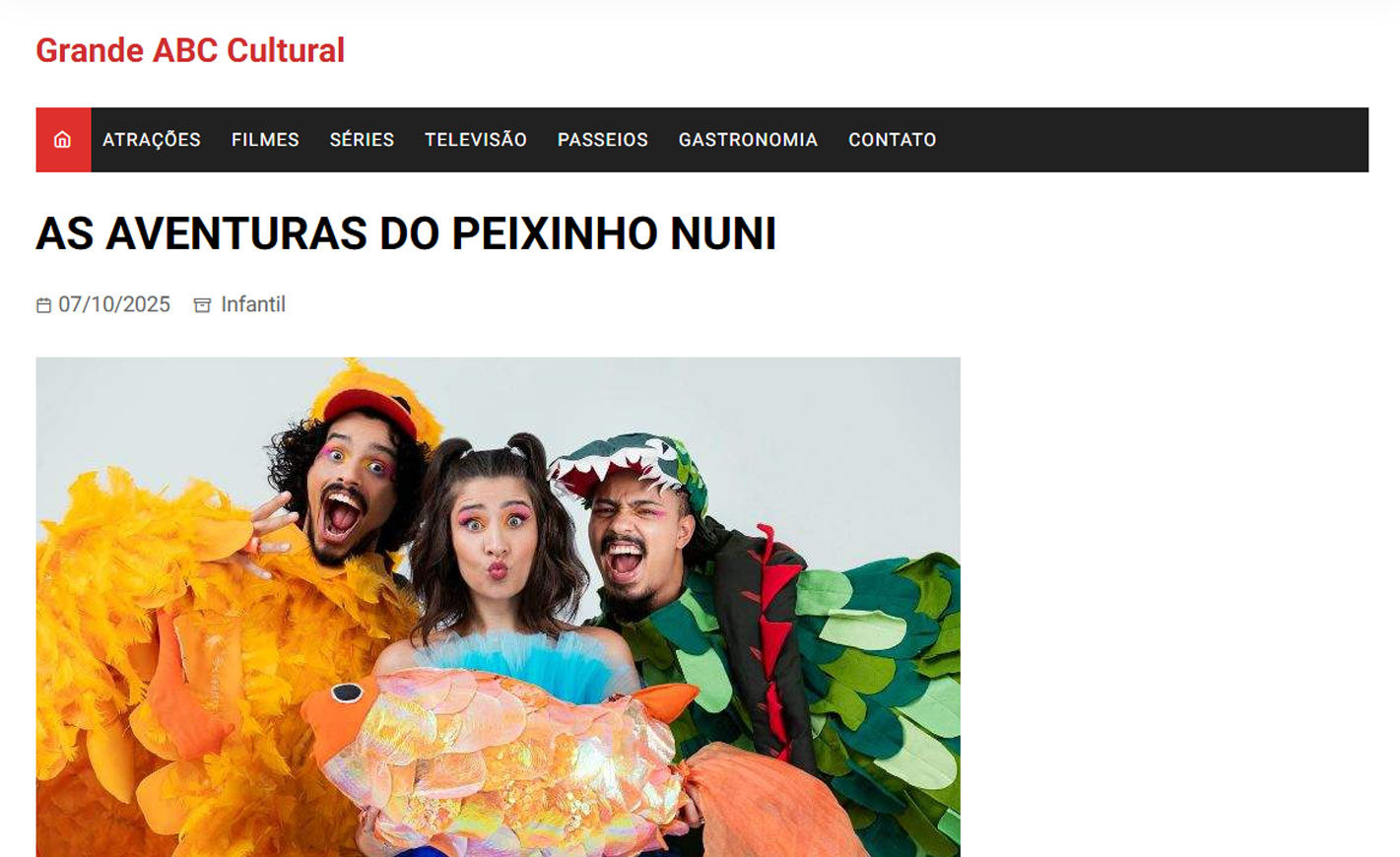 As Aventuras do Peixinho Nuni