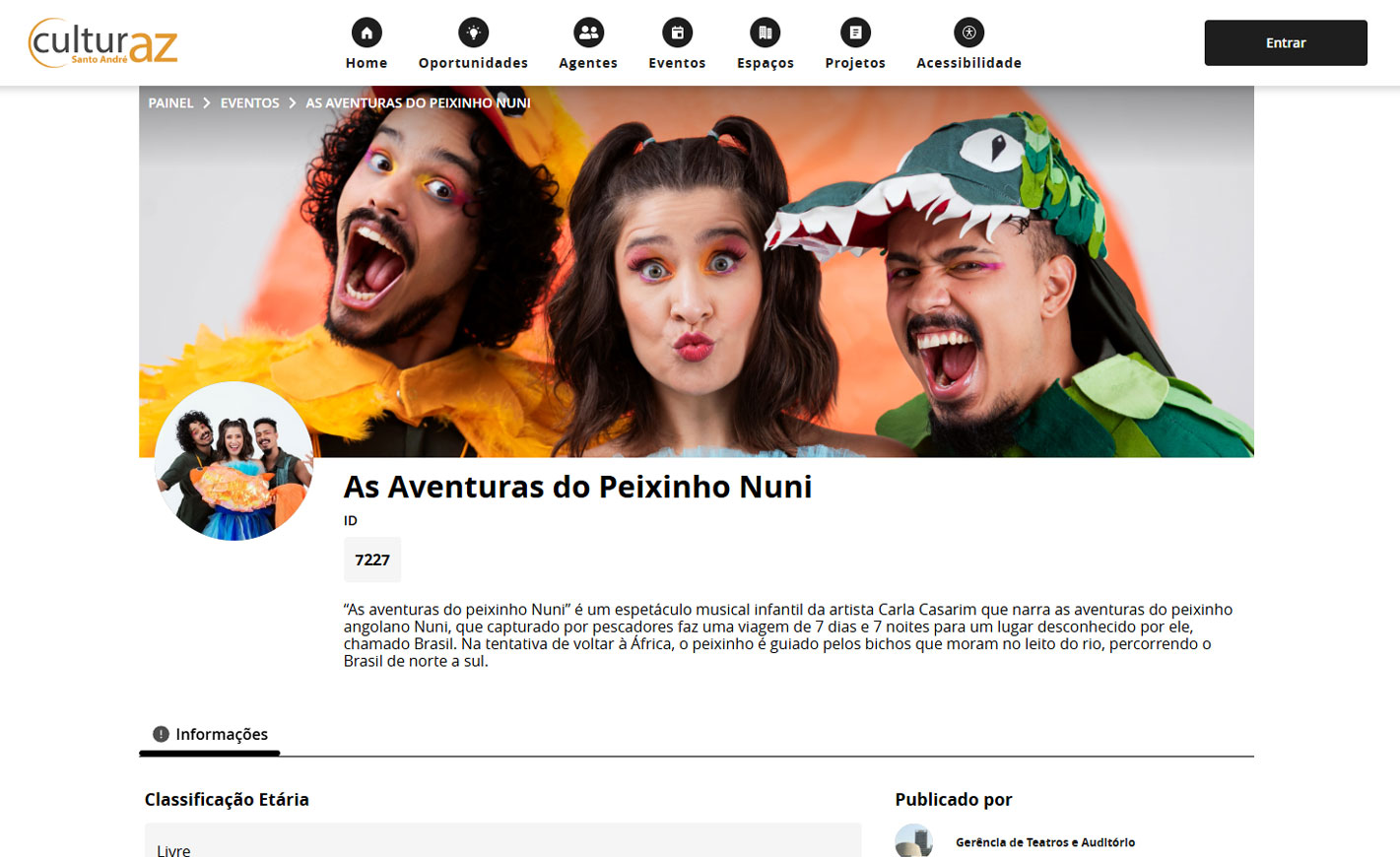 As Aventuras do Peixinho Nuni